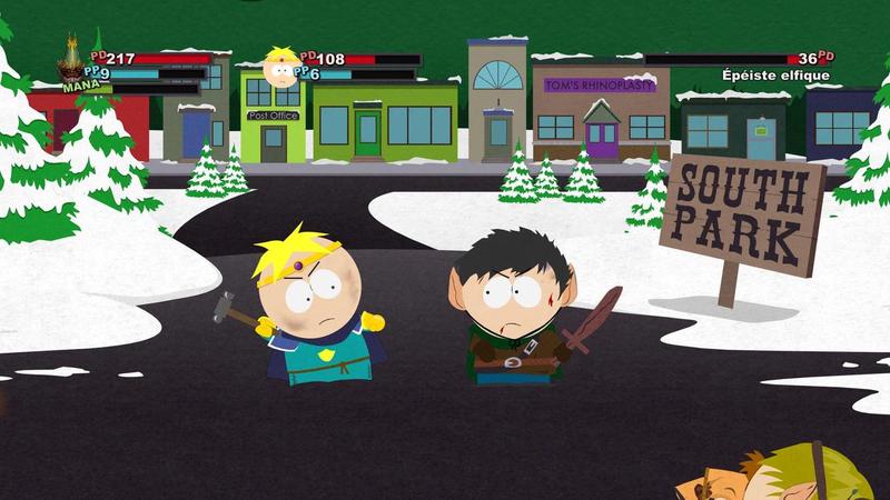 Image directement tirée du jeu South Park The Stick Of Truth.