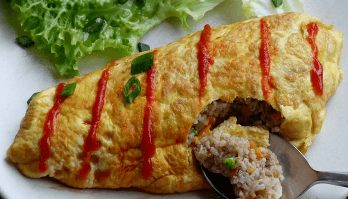 photo omurice prise par un client